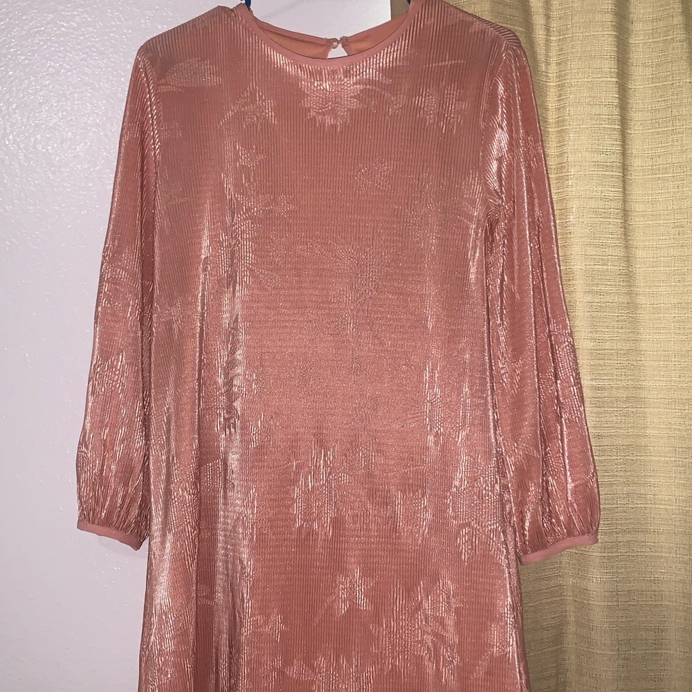 Beautiful light pink mini dress